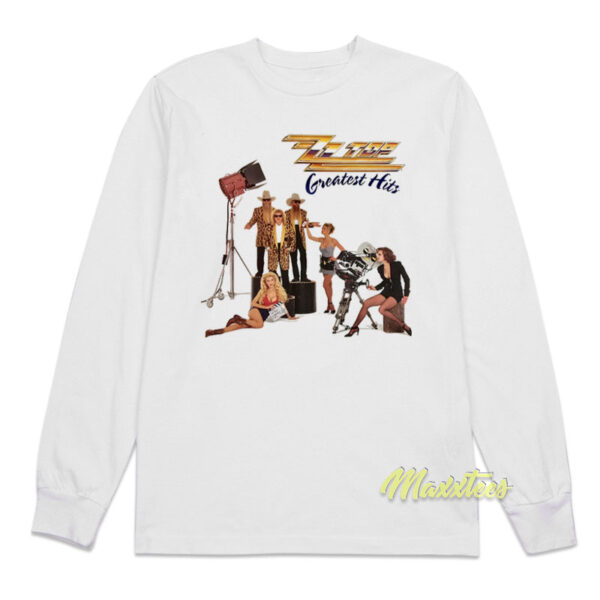 ZZ Top Greatest Hits Long Sleeve Shirt