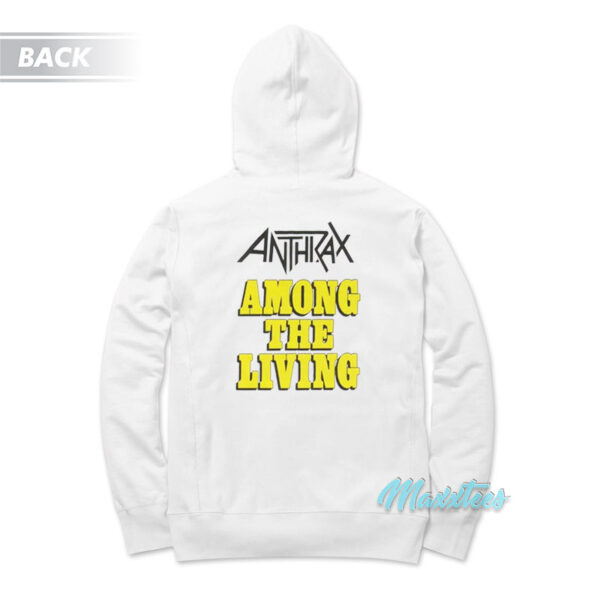 Anthrax I Am The Law Among The Living Hoodie