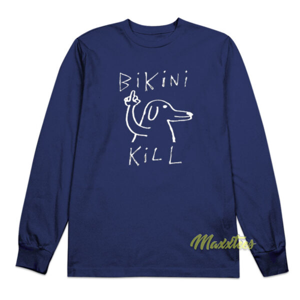 Bikini Kill Dog Long Sleeve Shirt