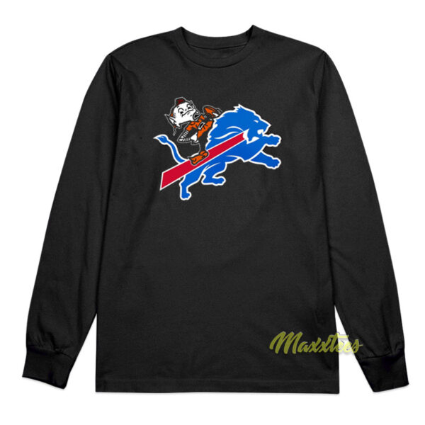 Buffalo Bills Brown Lions Long Sleeve Shirt