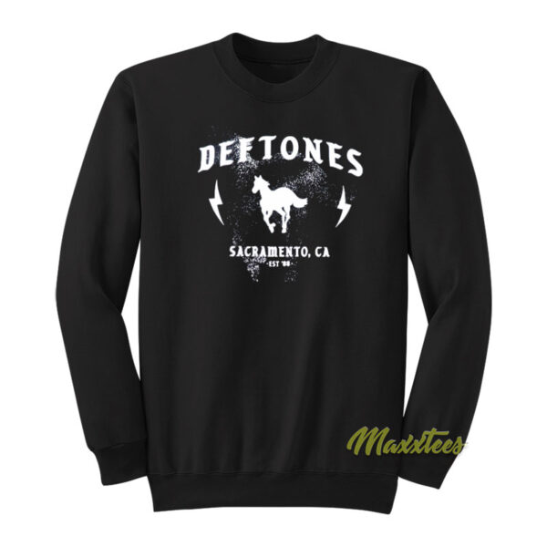 Deftones Electric Pony Sacramento Ca Sweatshirt