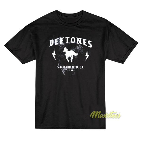 Deftones Electric Pony Sacramento Ca T-Shirt