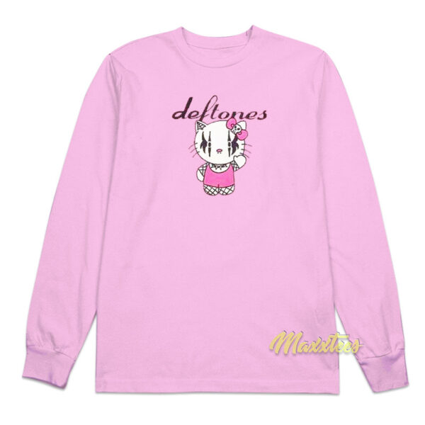 Deftones Hello Kitty Long Sleeve Shirt