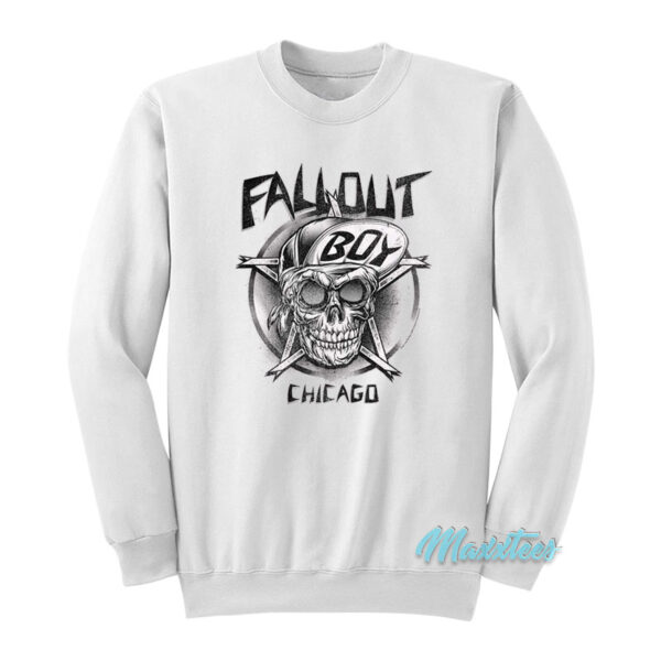 Fall Out Boy Chicago Skull Sweatshirt