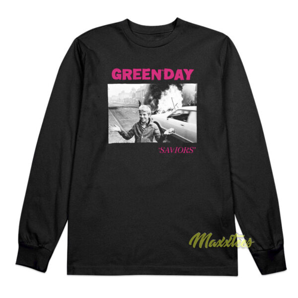 Green Day Saviors Long Sleeve Shirt