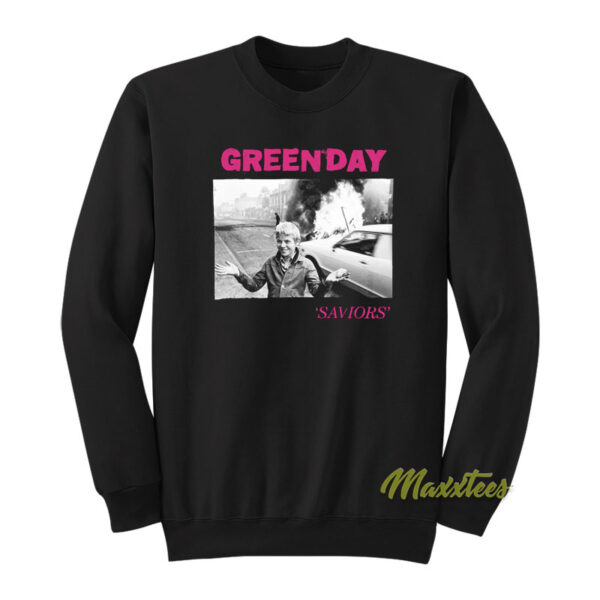 Green Day Saviors Sweatshirt