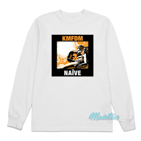 KMFDM Naive Album Cover Long Sleeve Shirt