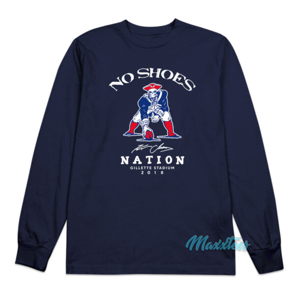 Kenny Chesney No Shoes Nation Gillette Stadium Long Sleeve Shirt