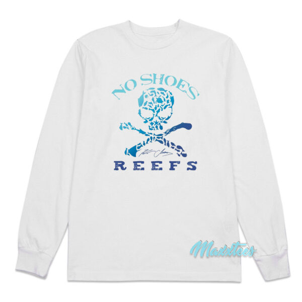 Kenny Chesney No Shoes Reefs Skull Long Sleeve Shirt