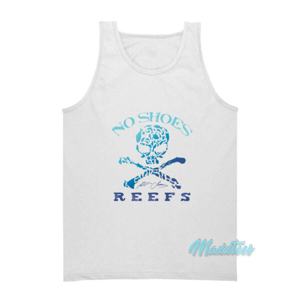 Kenny Chesney No Shoes Reefs Skull Tank Top