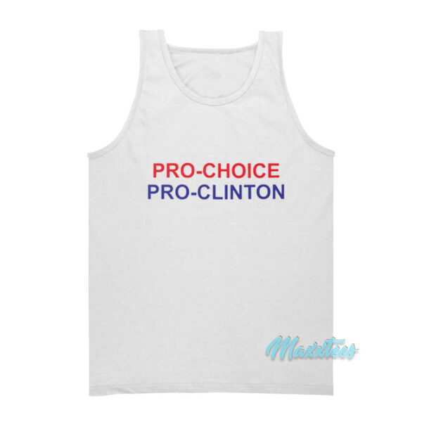 Maggie Carey Pro-Choice Pro-Clinton Tank Top