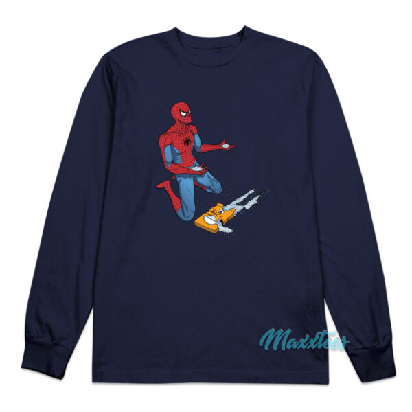 Marvel Spider-Man Uncle Ben's Rice Long Sleeve Shirt