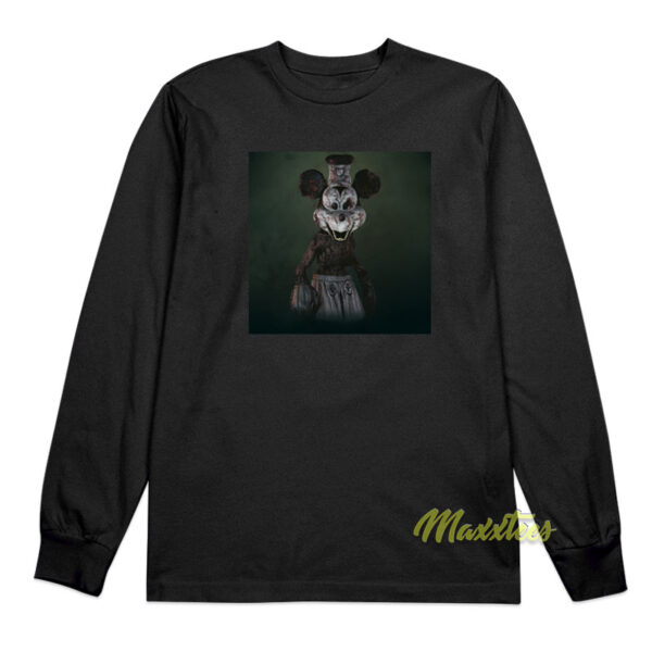 Mickey and Minnie Mouse Horror Long Sleeve Shirt