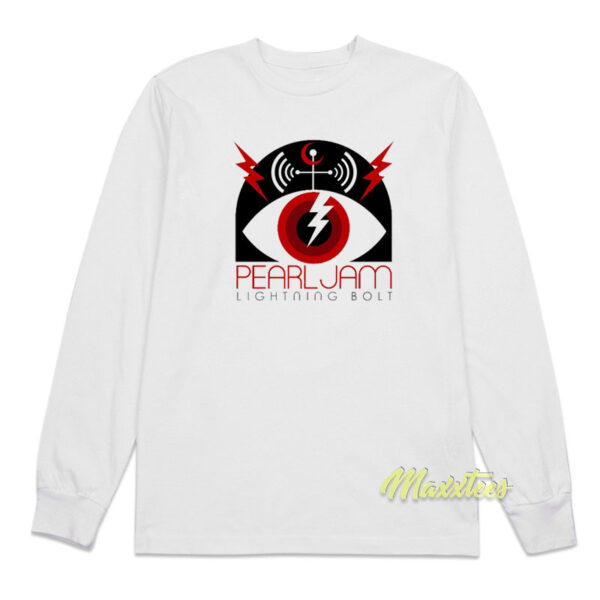 Pearl Jam Lightning Bolt Cover Long Sleeve Shirt