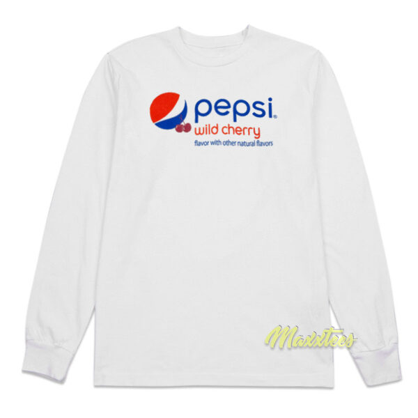 Pepsi Wild Cherry Soda Long Sleeve Shirt
