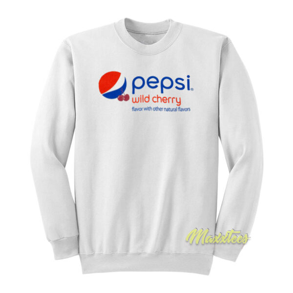 Pepsi Wild Cherry Soda Sweatshirt