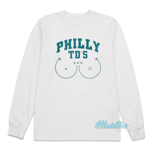 Philly TD's Boob Long Sleeve Shirt