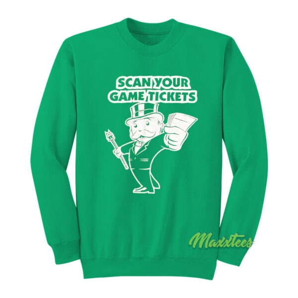Scan Your Game Tickets Sweatshirt