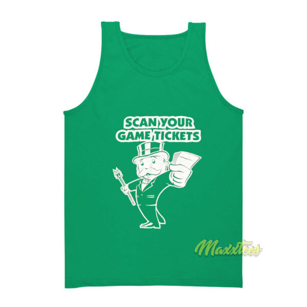 Scan Your Game Tickets Tank Top