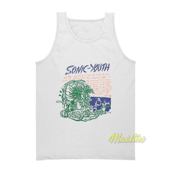Sonic Youth Expressway To Yr Skull Tank Top