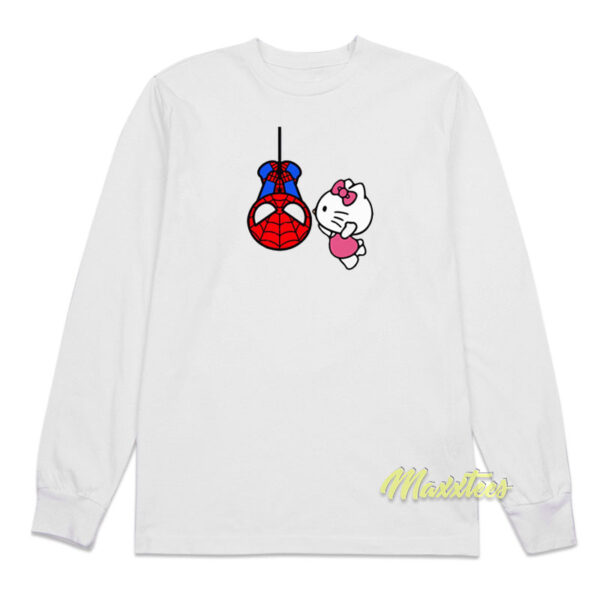 Spiderman Hello Kitty Long Sleeve Shirt