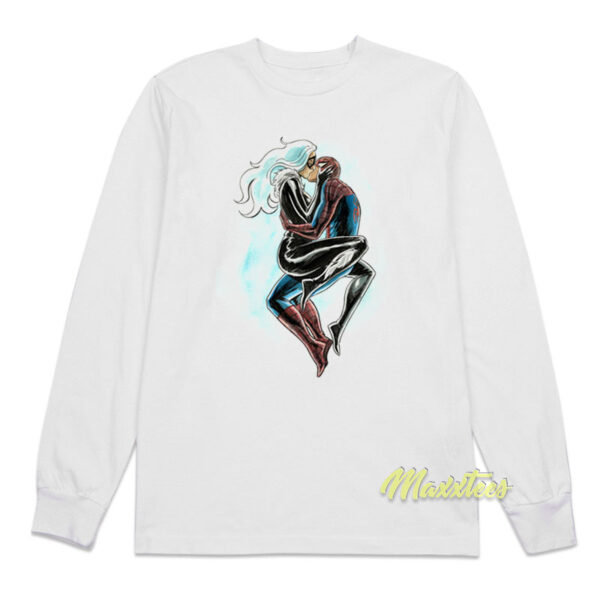 Spider Man and Black Cat Long Sleeve Shirt