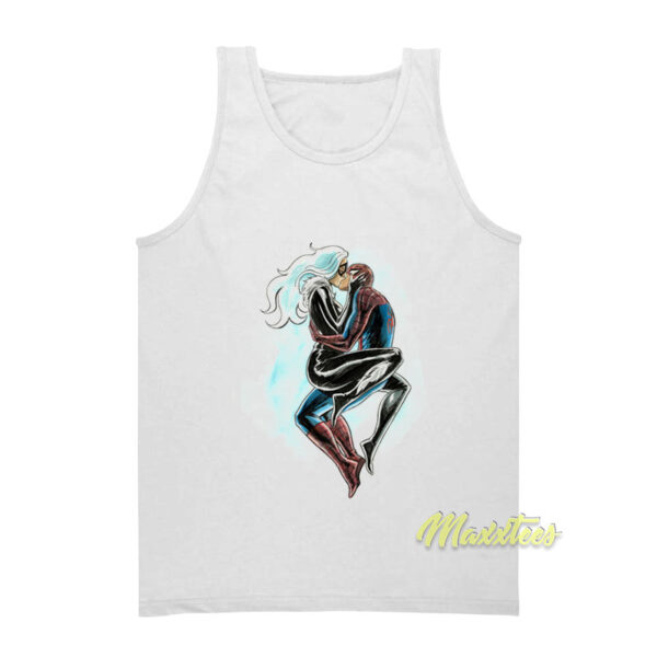 Spider Man and Black Cat Tank Top