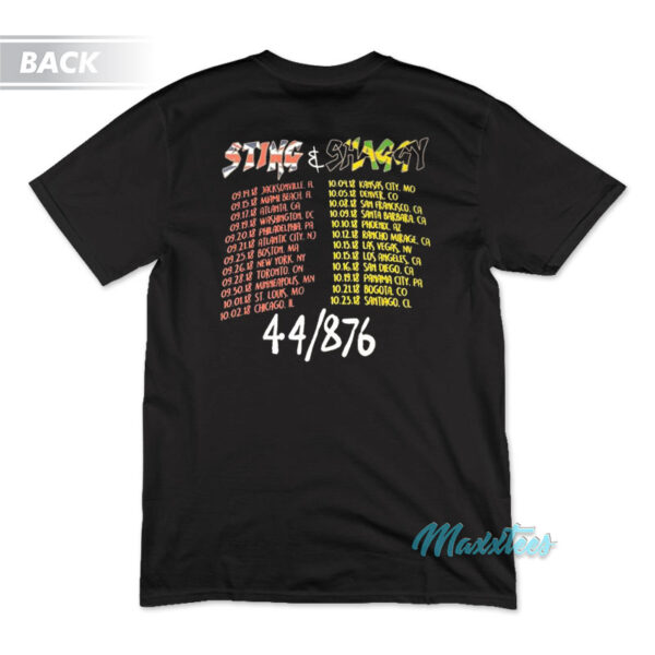 Sting And Shaggy 44/876 Tour T-Shirt