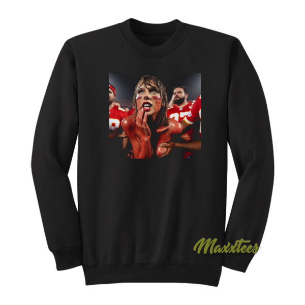 Taylor Swift Ai Going Crazy NFL Sweatshirt