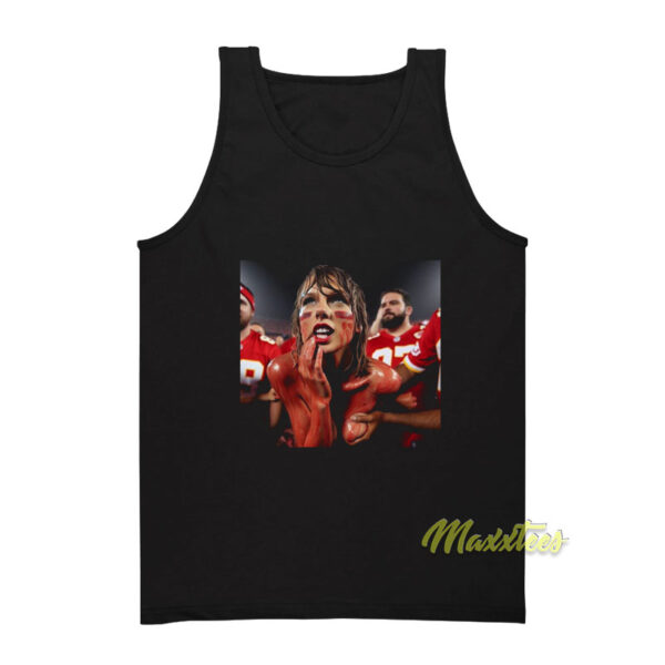 Taylor Swift Ai Going Crazy NFL Tank Top
