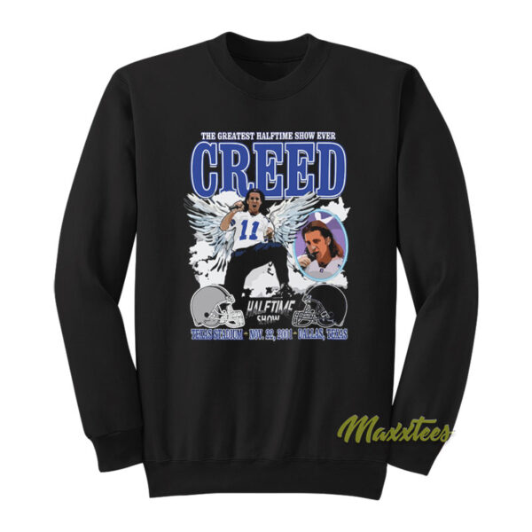 The Greatest Halftime Show Ever Creed Sweatshirt