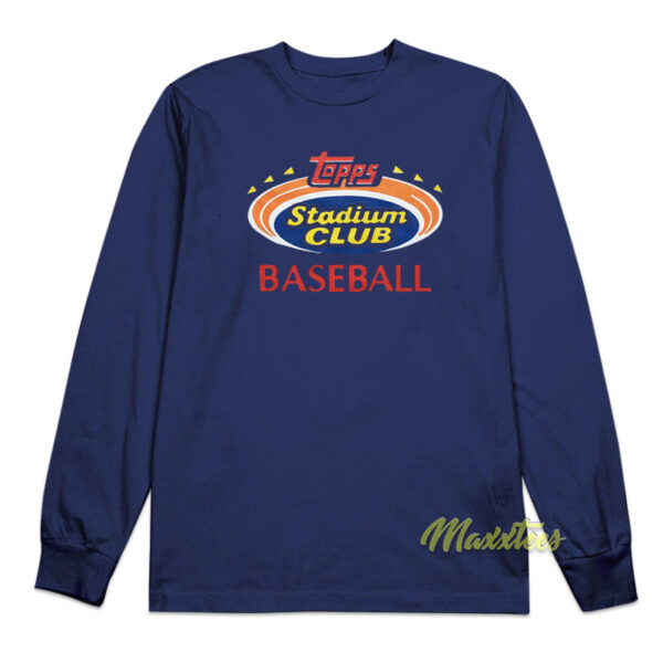 Topps Stadium Club Baseball Long Sleeve Shirt