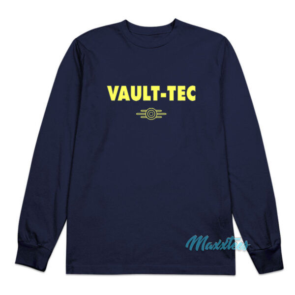 Vault Tec Logo Long Sleeve Shirt