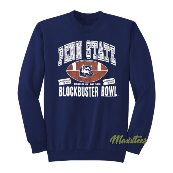 Vintage Penn State University 1990 Blockbuster Bowl Sweatshirt