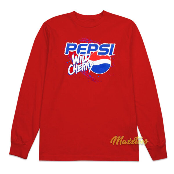 Wild Cherry Pepsi Long Sleeve Shirt