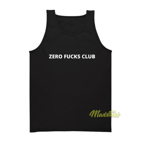 Zero Fucks Club Tank Top