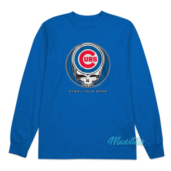 Chicago Cubs x Grateful Dead Steal Your Base Long Sleeve Shirt