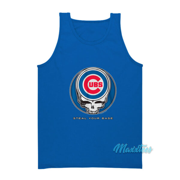 Chicago Cubs x Grateful Dead Steal Your Base Tank Top