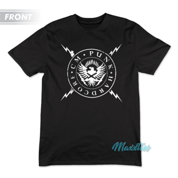 Cm Punk Seal Of Hardcore T-Shirt