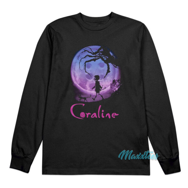 Coraline Full Moon Movie Long Sleeve Shirt