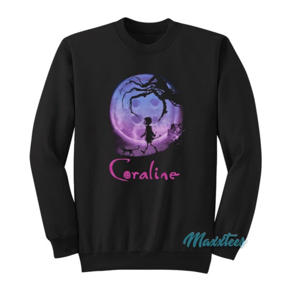 Coraline Full Moon Movie Sweatshirt