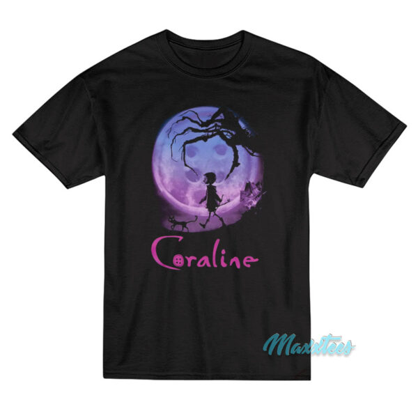 Coraline Full Moon Movie T-Shirt