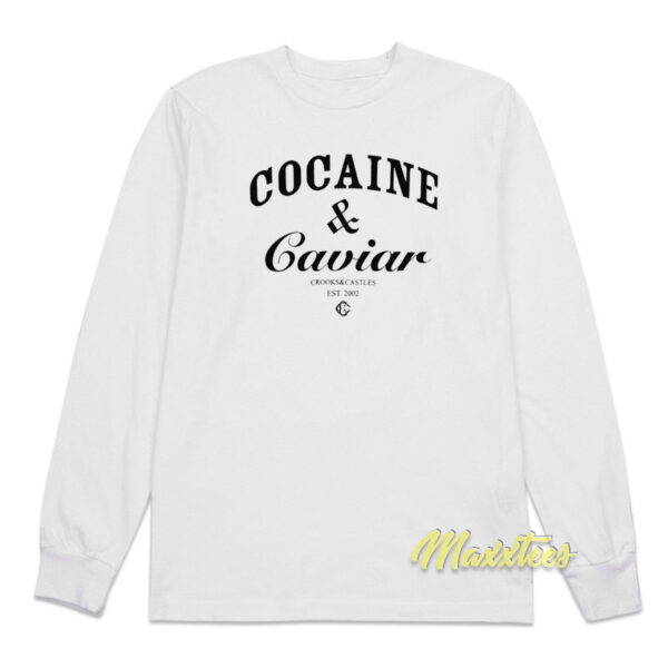 Crooks Castles Cocaine Caviar Long Sleeve Shirt
