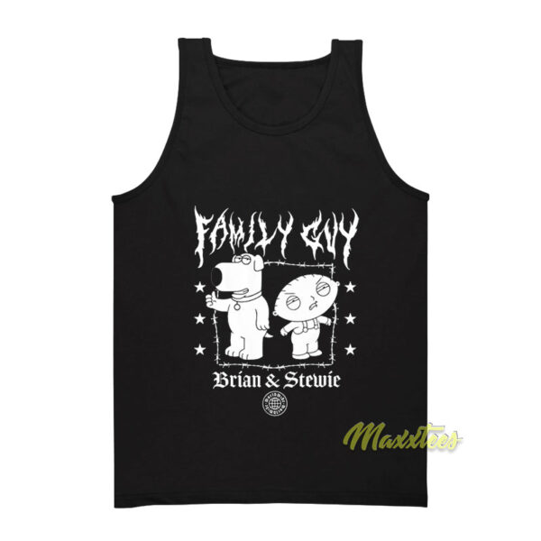 Family Guy Brian and Stewie Metal Tank Top