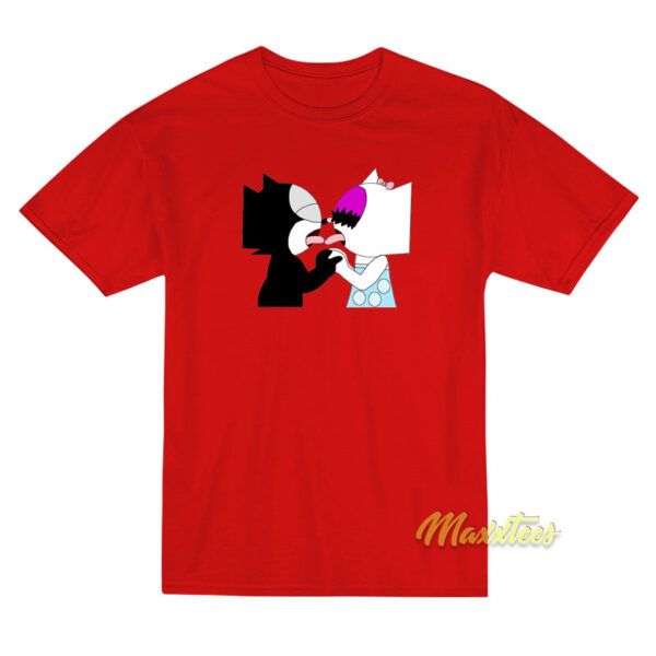 Felix The Cat Betty Boop Hello Kitty T-Shirt