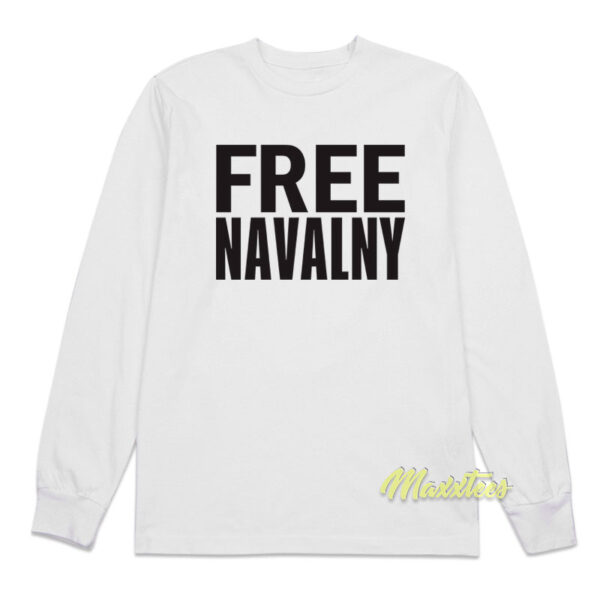 Free Navalny Long Sleeve Shirt