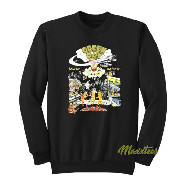 Green Day Dookie Target Sweatshirt