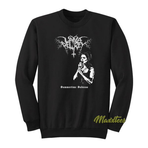 Lana Del Rey Summertime Sadness Metal Sweatshirt