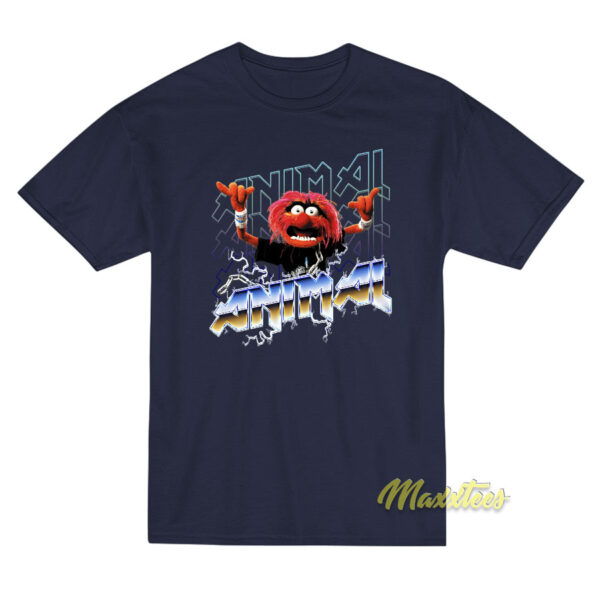 Muppets Animal Metal T-Shirt