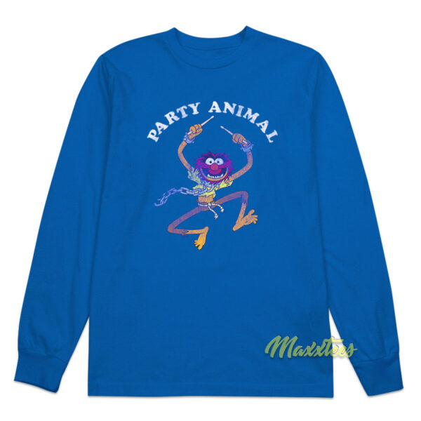 Muppets Party Animal Long Sleeve Shirt